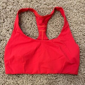 Lululemon Red Sports Bra